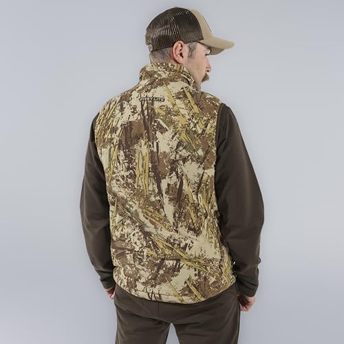 First Lite Men's Primer Puffy Vest - Insulated Windproof Camo Waterfowl Hunting Vest4