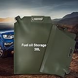 30L Portable Folding Oil Bag Gasoline Container for Motorcycle Car Outdoor TPU diesel oil can Reserv