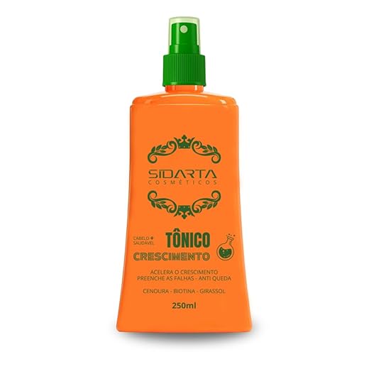 SUPER TÔNICO CAPILAR SIDARTA DE CRESCIMENTO EXPLOSIVO 250 ML