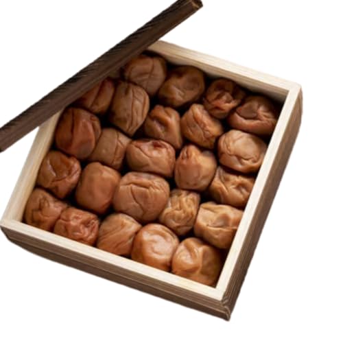 白干し梅「魔法の梅」 贈答用・木箱入 選べる塩分濃度 和歌山県産 無添加梅干し 完全完熟南高梅使用 受注後塩抜き 皆が知らない日本の食宝 (塩分15%)