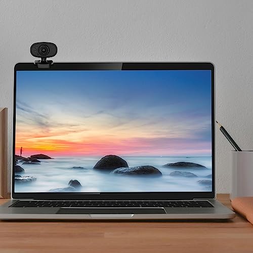Linsition Computerkamera, Webkamera mit Mikrofon, Full HD 480P | USB HD Clip Computer Webkamera für Laptop, Konferenzen, Videoanrufe, Streaming, Plug and Play – Bild 3