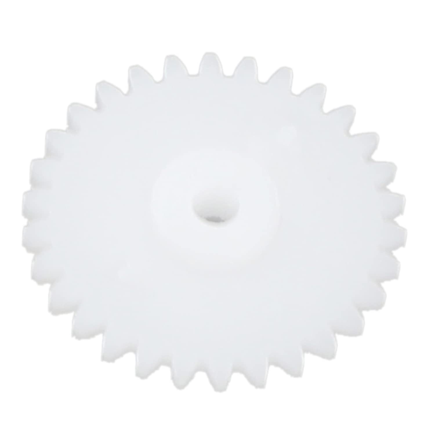 Othmro 50Pcs Plastic Gears 30 Teeth Model 302A Reduction Gear Plastic Worm Gears RC Vehicle Transmission Gears Plastic Crown Gears for RC Car Robot Motor DIY Project