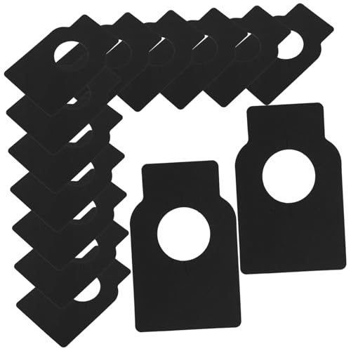 PRETYZOOM Daily Use Wine Labels 200pcs Double Sided Wine Bottle Tags Replaceable Blank Pvc Wine Bottle Dec