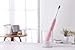Sonic Electric Toothbrush, Power Rechargeable Toothbrush with 3 Brushing Modes, with 5 Replacement Heads (Pink)