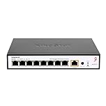 XikeStor 10G Network Switch|8-Port 10Gbps Switch 10G RJ45 Ports Support 1G/2.5G/5G Layer 3 Managed Switch Enterprise-Grade Networking Supports VLAN Aggregation