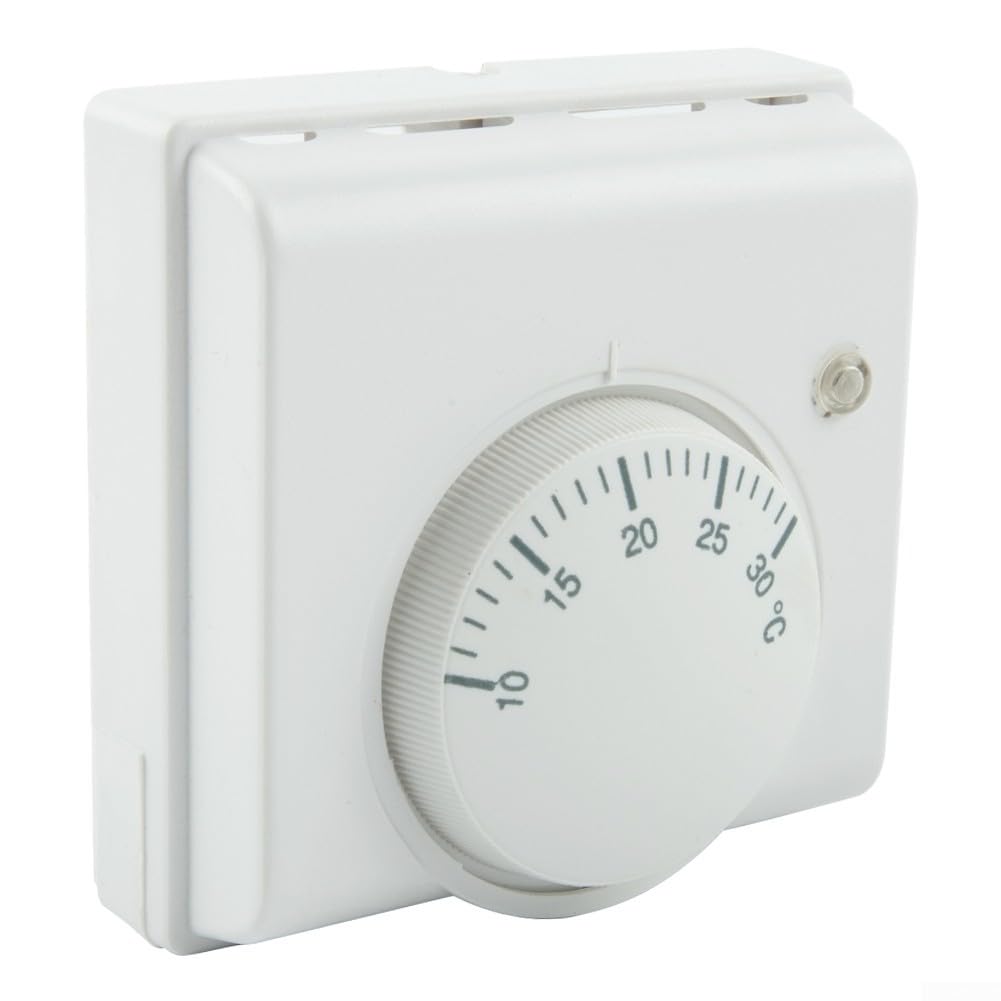 termostato mecánico de habitación programable calefacción por suelo radiante controlador 2 hilos automático