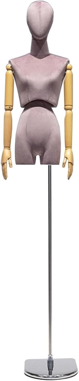 Manichini femminili per vendita al dettaglio, altezza regolabile da 210 a 243 cm, smontabili, per sartoria e negozi di abbigliamento.