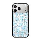 CASETiFY コンパクト iPhone 17 Pro Max ケース [MagSafe対応/薄型 軽量/耐衝撃] - Blue Cherry - クリア ブラック