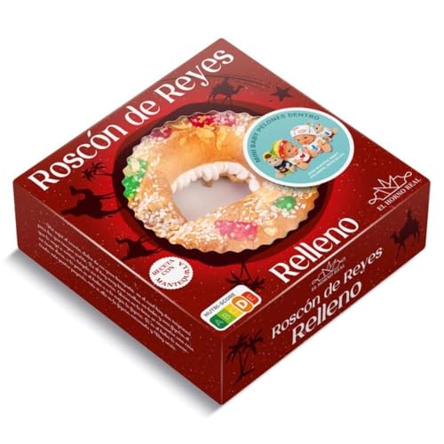 Roscón de Reyes relleno Dulce Noel Dia caja 550 g