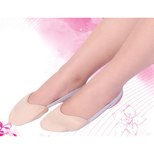 Sapatilha de balé Artibetter Dance meia sola contemporânea para mulheres meninas tamanho 33-35 (cor