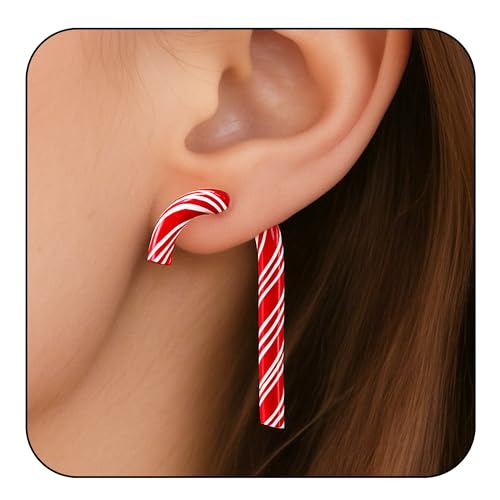 Candy Cane Earrings