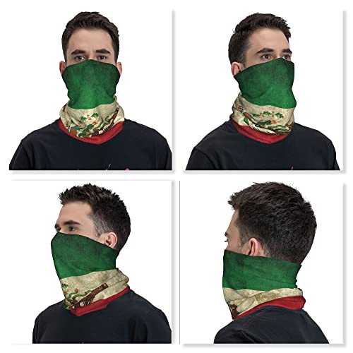 Image of 4Pcs Magic Headwear Neck Gaiter Tube Scarf Headbands Bandana Balaclava for Outdoor Running Cycling Skating Work Out