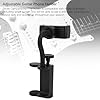 BTOSEP Adjustable Guitar Phone Holder Versatile Clamp Mount for 6-10.5cm Thick Guitars Ukuleles Black #3