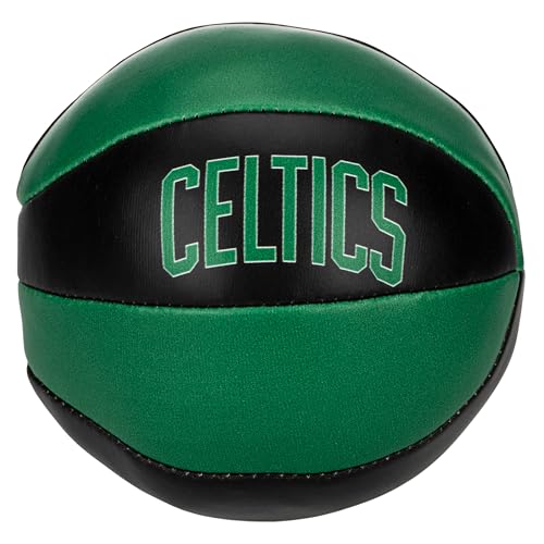 image for Franklin Sports NBA Boston Celtics Toy Basketballs - 2 Pack of Kids So