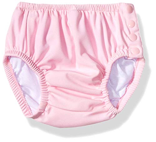 Kiko & Max Baby Girls' Infant Three-Pack Absorbant Reusable Swim Diaper (Medium) #TOP5
