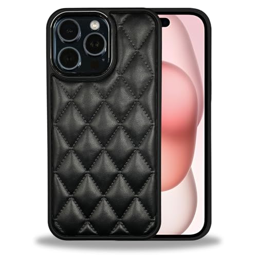 Coque iPhone 13 Pro Max en cuir élégant avec protection antichoc airbag