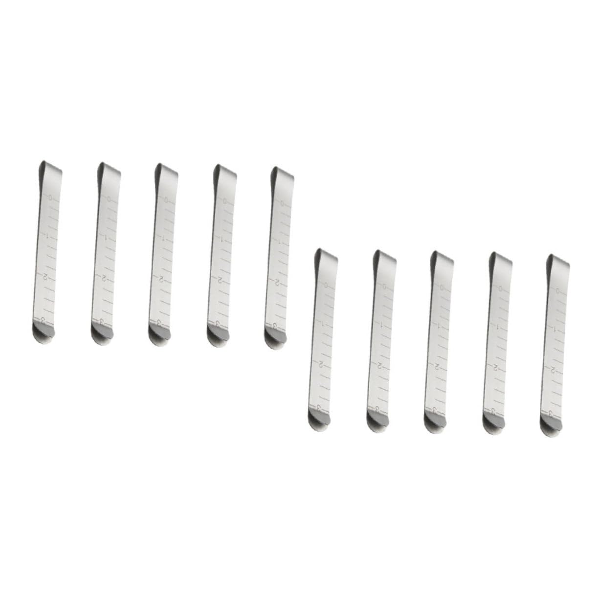 KALLORY Sewing Supplies 10 Pcs Hemming Clips Quilting Sewing Clamps Binding Tool