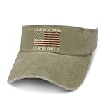 Vintage 1946 Fashion Beach Baseball Hats for Mens Limited Edition 80th Birthday Beach Hats Beige
