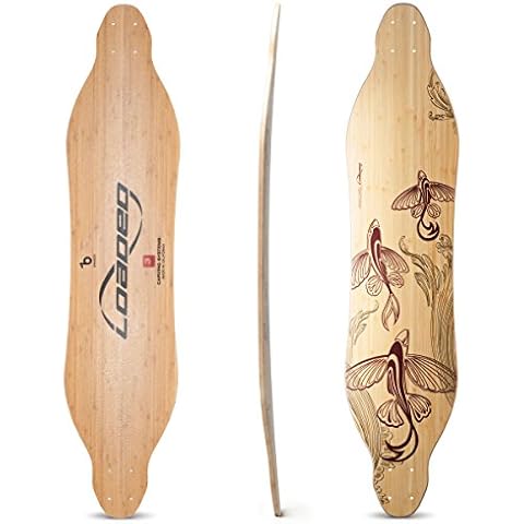 Loaded Boards Vanguard Bamboo Longboard Skateboard Deck (Flex 3) Cover