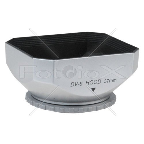 Fotodiox Silver 37Mm Square Lens Hood For Video Cameras #TOP6