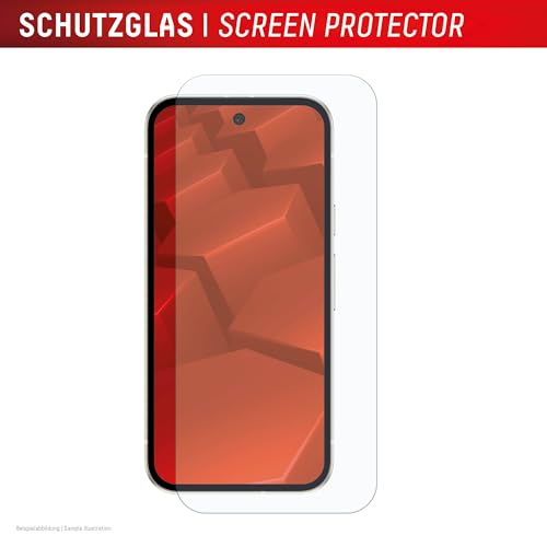Displex verre véritable + étui Google Pixel 9a évite les rayures