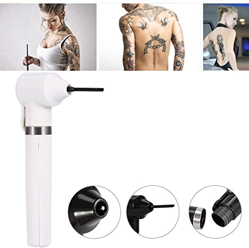 Tattoo Pigment Mixer,Tattoo Ink Mixer with 5 Pcs Mixer Sticks,Pigment Mixer Tattoo Ink Colour Blender (White) - Image 3