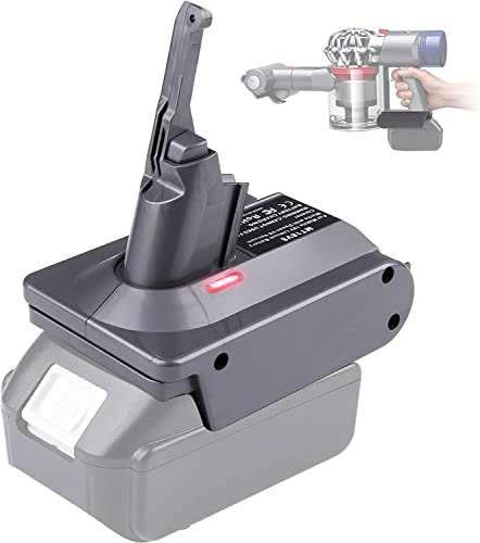 Pour passer l'aspirateur sans limite cet adaptateur connecte votre Dyson V7 V8 à une batterie Makita