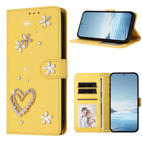 �Ή��@�� for Umidigi G100X 5G / G9X / Note 100X 5G �t���b�v�X�^���h�X�g���b�v�}�O�l�b�g�z���J���X���b�g���z�ی�P�[�X Yellow