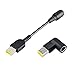 Produktbild iitrust 7,9mm Netzteil Adapter Ladekabel Konverter für Lenovo ThinkPad X1 Carbon 0B47046 Laptop mit L-Typ Konverter (90 °) - Schwarz