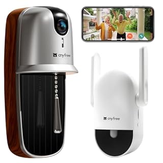 anyfree 2025 Newly Video Doorbell Camera Wireless, AI Motion Detection, 3280ft Wireless Long Range Signal, HDR Ultra-Clear 2.4g & 5g Video Doorbells Camera with Chime,Solar Extends Battery Life