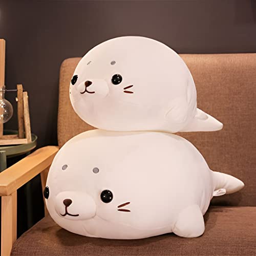 Xiou Cute Seal Plush Toy Stuffed Animal, Super Soft Seal Hugging Pillow, Chubby Seal Plushie Gift For Kids Children Girls Boys Baby Toddlers, Sea Animal Adorable Home Decor (S-19.7In/50Cm) #TOP6