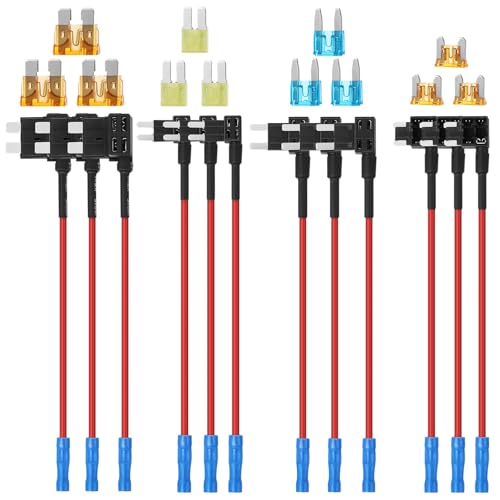 Portafusibles coche microfusibles para solucionar fallos eléctricos en ruta