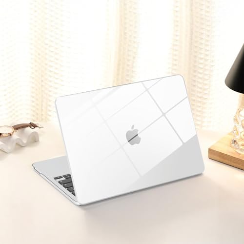 Funda para MacBook Neo 13 2026 rígida transparente con protector 7