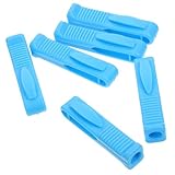 Kichvoe Apribottiglie per Ampolle 6 Pezzi Design Scanalato, Mini Apribottiglie Portatile in Plastica Blu, Strumento Professionale per Infermieri e Uso Domestico
