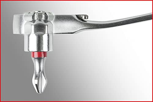 Ks Tools 503.4666 Serie Di Chiavi A Cricco Combinate Gear Reversibili,16Pz.8-19Mm,C.Adattatore - 5