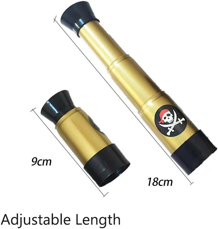 Miniatura 2 de LNYSOTX Accesorios de disfraz de pirata para niños, recuerdos de fiesta de piratas, decoraciones de fiesta pirata