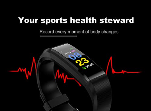 Smart-Watch-Fitness-Tracker-Band-Activity-Sleep-Monitor-for-Men-Women-Kids-Blood-Pressure-Heart-Rate-Monitor-Pedometer-Calorie-Counter-Waterproof-Wristband-wAndroid-iPhone-App