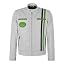 White (Lime Green/Black) Stripes