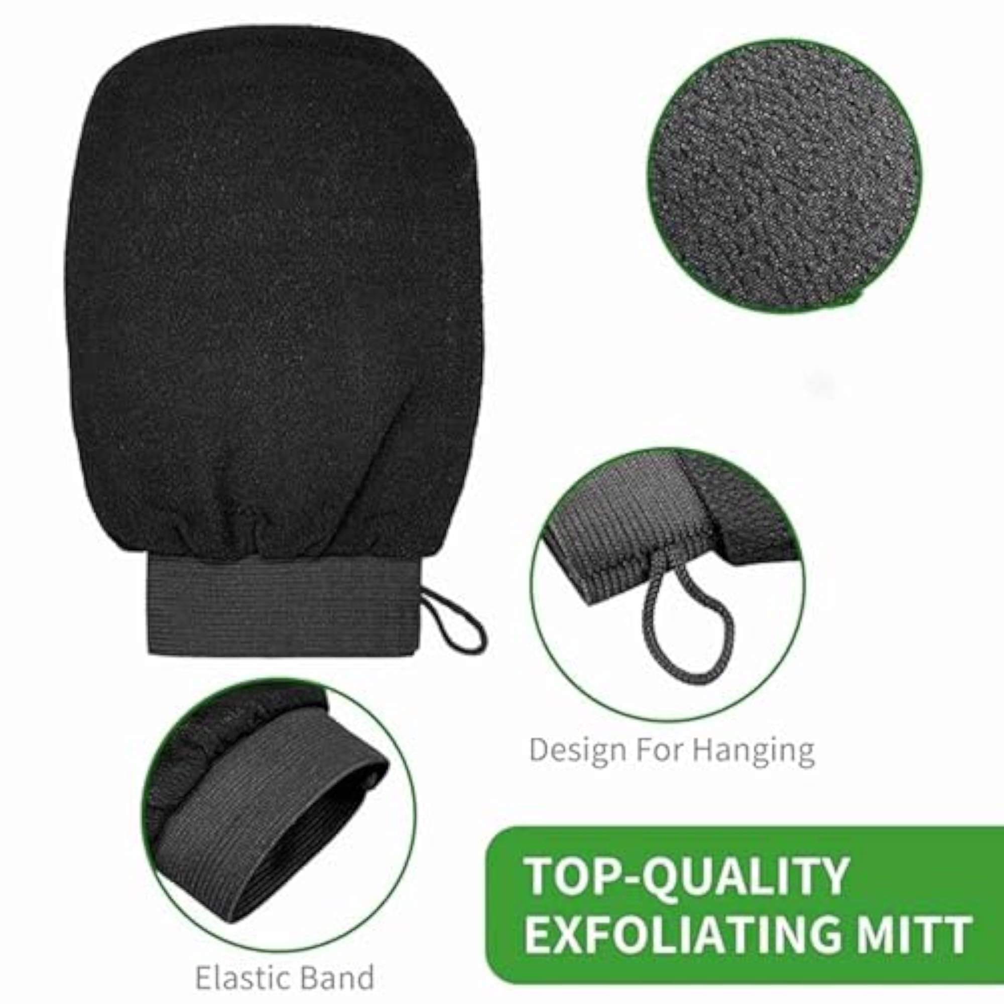 Exfoliating Body Scrub Glove for Bath and Shower