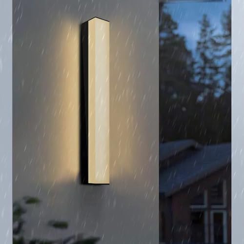 Applique murale exterieur LED longue pour jardin et porche