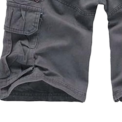 Shorts cargo hombre sueltos casuales con múltiples bolsillos miniatura 5