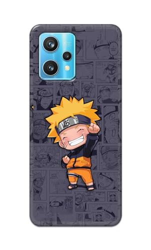 Image of Plastic Printfidaa Printed Hard Back Cover Case For Realme 9 Pro Plus 5G | Realme 9 Pro+ 5G | Realme 9 4G | Narzo 50 Pro 5G Back Cover (Famous Anime Cartoon Character) -112, Multicolor