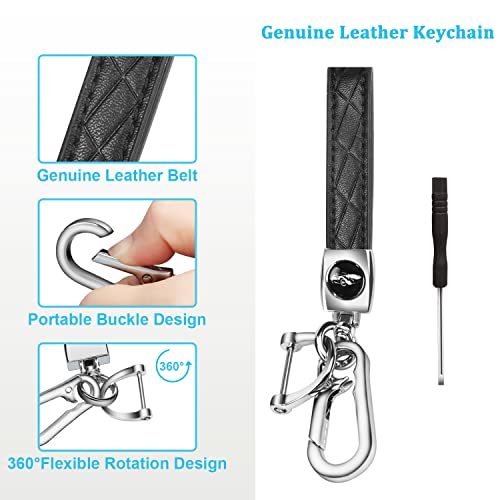 Image of QBUC for Chevy Key Fob Cover Case with Keychain for Chevrolet Buick Camaro Cruze Equinox Malibu Impala Spark Sonic GMC
