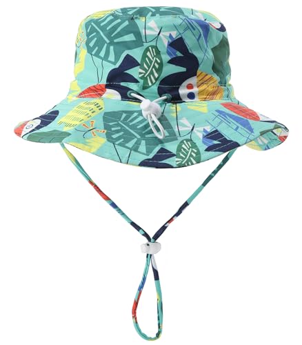 Image of Baby and Toddler Boys' 3-Piece Swimsuit Set Kids Bathing Suit Swimwear with Hat Surfing Suit UPF 50+ FBA