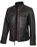 fjackets Real Lambskin Cafe Racer