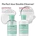 Illiyoon Gentle Deep Cleansing Oil | Lightweight Facial Cleanser with Coconut Oil & AHA/BHA for Makeup, Fragrance-Free, Sebum & Blackhead Removal, Korean Skin Care, 8.45 fl.oz.