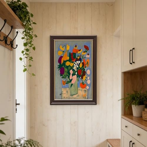 Impression sur toile fleurs tableau décoration murale salon - 6
