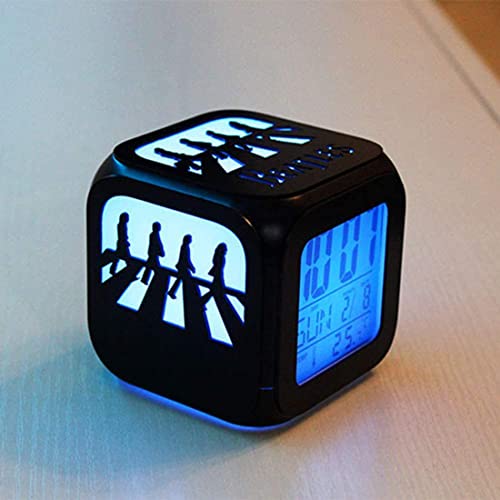 Réveil électronique 3D stéréo LED Veilleuse créative Beatles Abbey Road Réveil avec chargement USB pour cadeau d… - Les Beatles, Paul McCartney, John Lennon, RIngo Starr, George Harrison Réveil électronique 3D stéréo LED Veilleuse créative Beatles Abbey Road Réveil avec chargement USB pour cadeau d… – Image 8