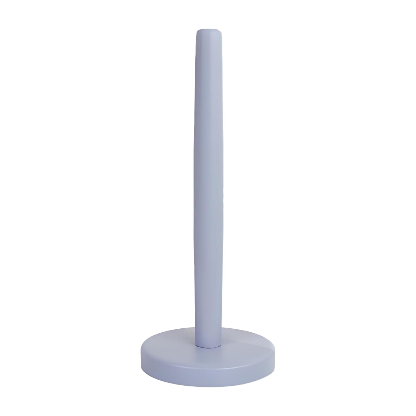 Elnwnnkc Blue Gray Wood Paper Towel Holder Standing Kitchen Roll Stand Organizers Tissue Napkins Rack For Home Vertical Tissue Rack Roll Stand Organizers