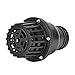 Water Pump Foot Valve Black PVC Low Pressure Flat Check Valve Black 1.5in 2in 2.5in 3in 4in Optional for Fluid Machine Industrial Garden(3in)